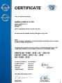 Certificate QM-System ISO13485 شهادة الجودة