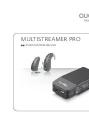 multistreamer pro/ Instrucciones de uso